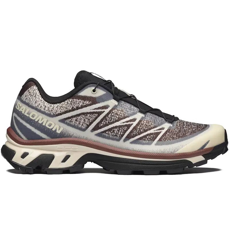 Salomon XT-6 Shadow Almond Milk Black Coffee Chocolate - vue 360
