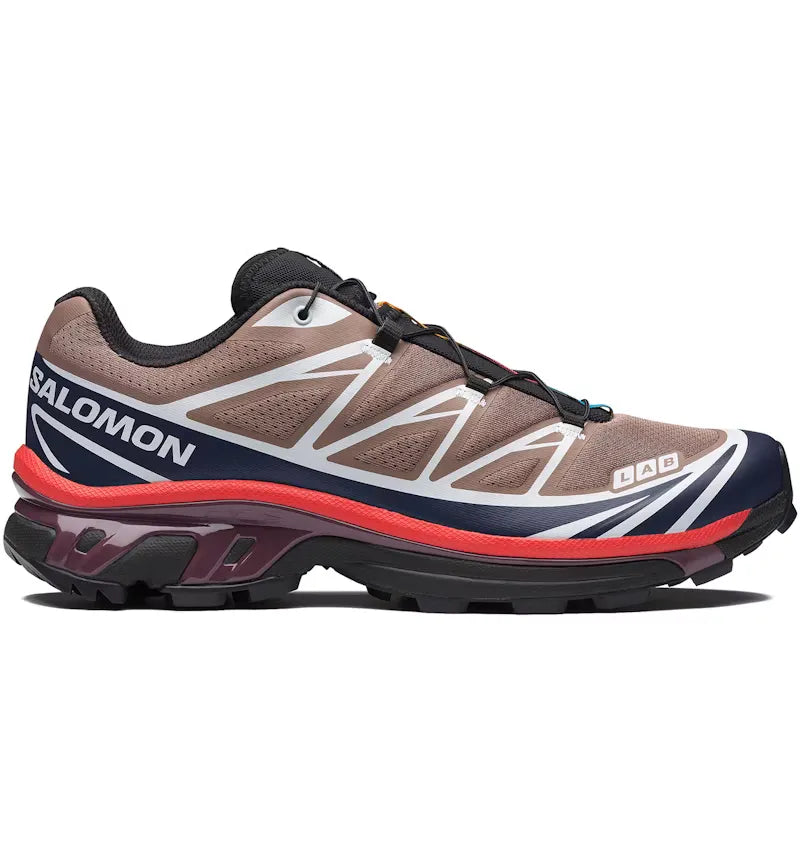 Salomon XT-6 Walnut Maritime Blue - vue 360