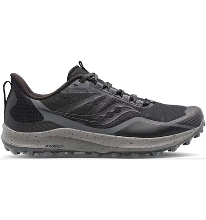 Saucony Peregrine 12 Black Charcoal - authentic Saucony sneakers