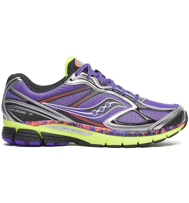 Saucony ProGrid Guide 7 Purple Citron - vue 360
