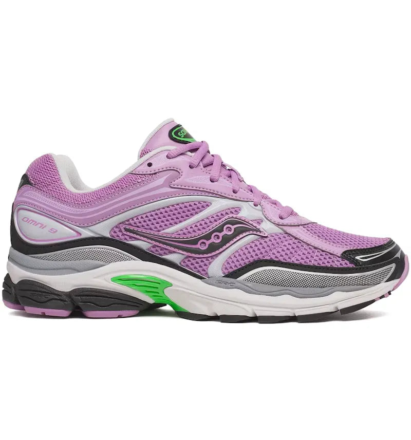 Saucony ProGrid Omni 9 Smokey Grape - vue 360