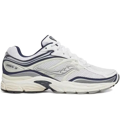 Saucony ProGrid Omni 9 Tomorrow, Meet Yesterday Pack White Navy - authentic Saucony sneakers