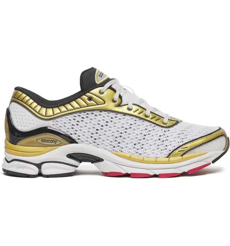 Saucony ProGrid Paramount White Gold Black - vue 360