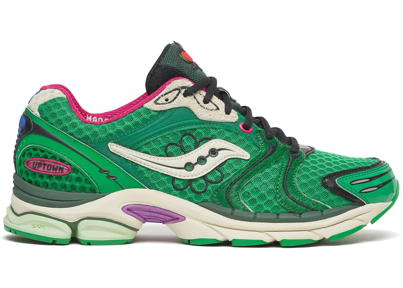 Saucony ProGrid Triumph 4 Jae Tips Flowers Grow Uptown Sugar Maple