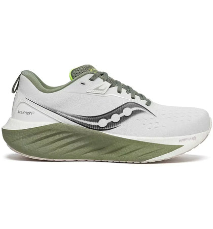 Saucony Triumph 22 White Olivine - authentic Saucony sneakers