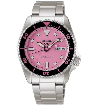 Seiko 5 Sports Pink Panther SRPM07K1 - authentic Seiko product