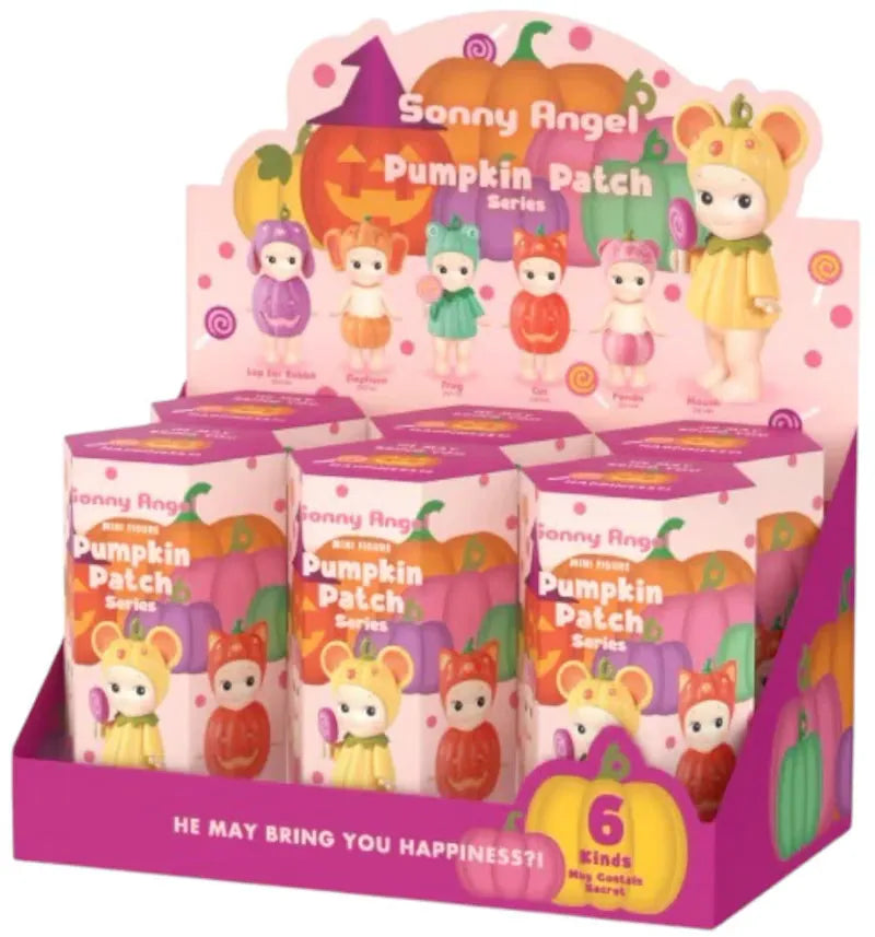 Sonny Angel Pumpkin Patch Series Sealed Case (6 Blind Boxes) - vue 360