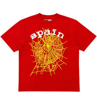 Sp5der Spain T-shirt Red