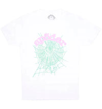Sp5der Women's OG Web Baby Tee White