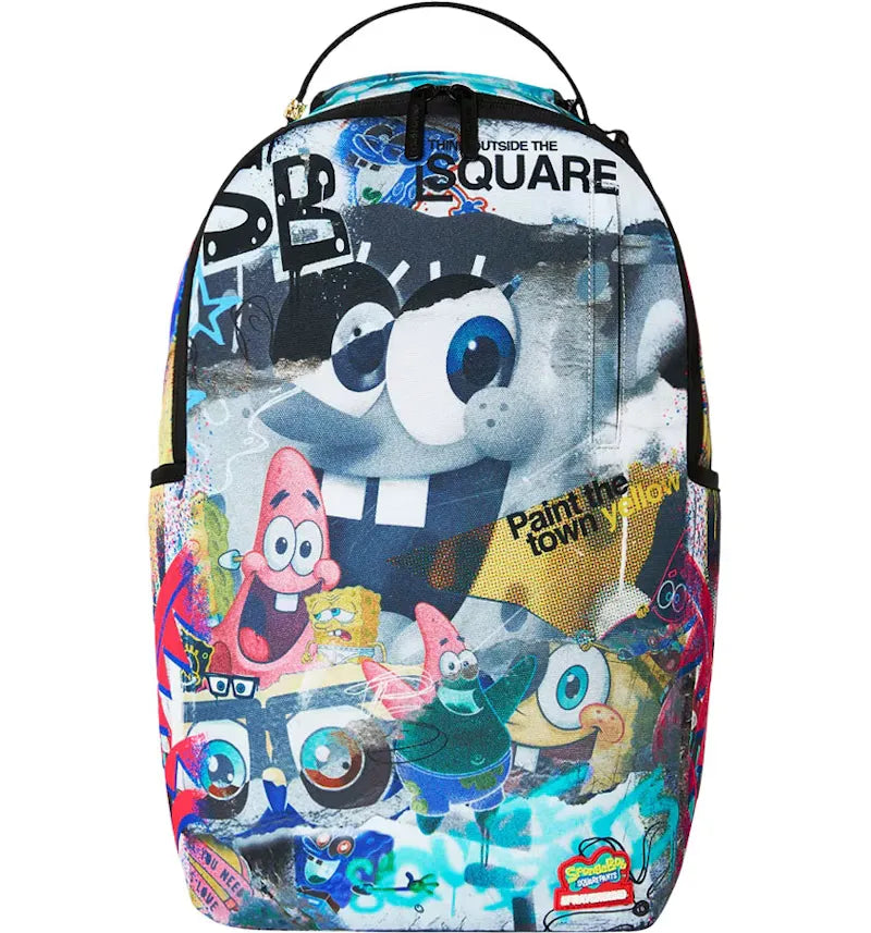 Sprayground Spongebob It Was All A Dream Backpack Multi - vue 360