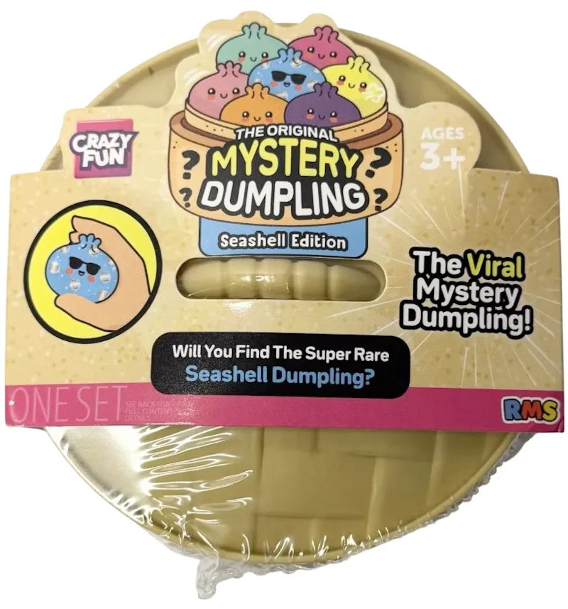 Squishy Bun The Original Mystery Dumpling-Seashell Edition Blind Box 2x Lot - vue 360
