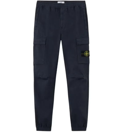Stone Island 3100033 Satin Pant Navy Blue - authentic Stone Island product