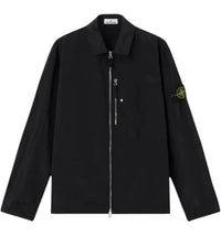 Stone Island Basic Shirt Coat Black
