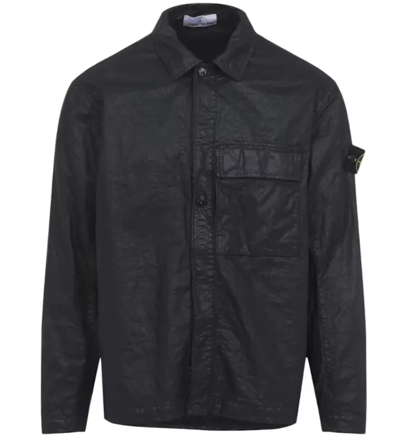 Stone Island Basic Shirt Black - vue 360