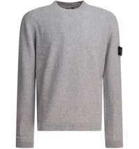Stone Island Fancy Yarn Sweater Grey