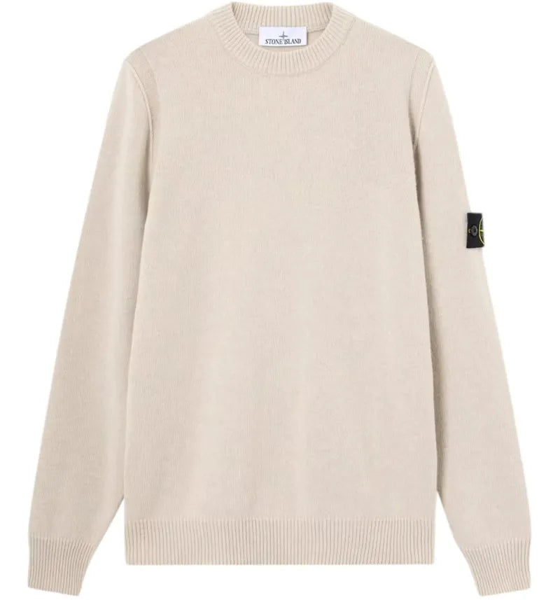 Stone Island Lambswool 5100072 Sweater Desert - vue 360