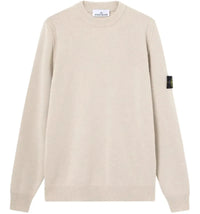 Stone Island Lambswool 5100072 Sweater Desert