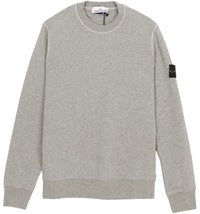 Stone Island Logo Sweatshirt Gray