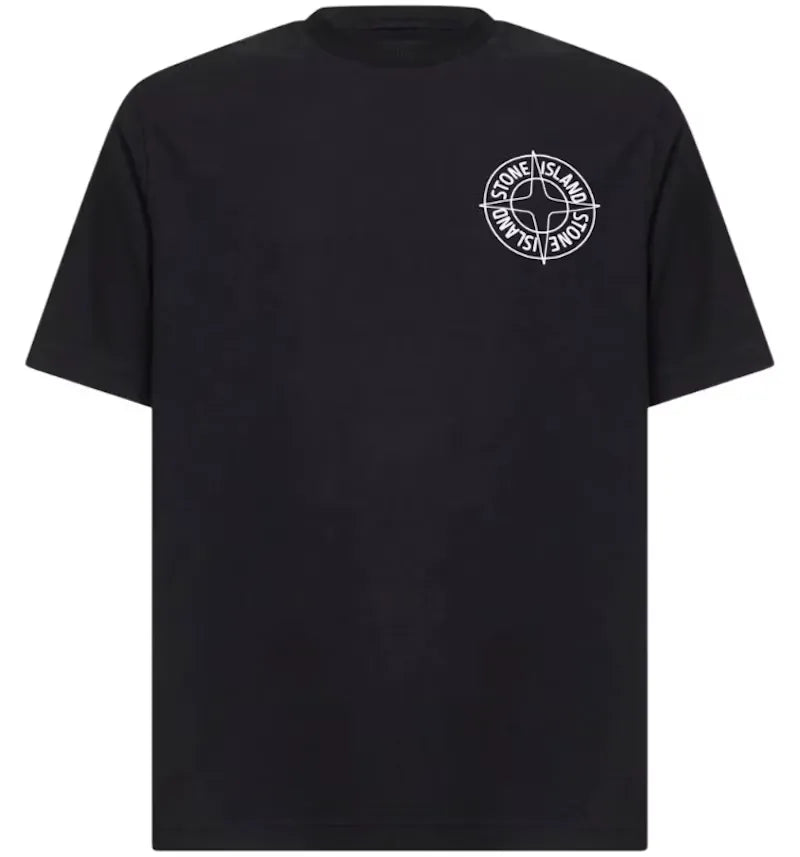 Stone Island Short Sleeves T-shirt Black - vue 360