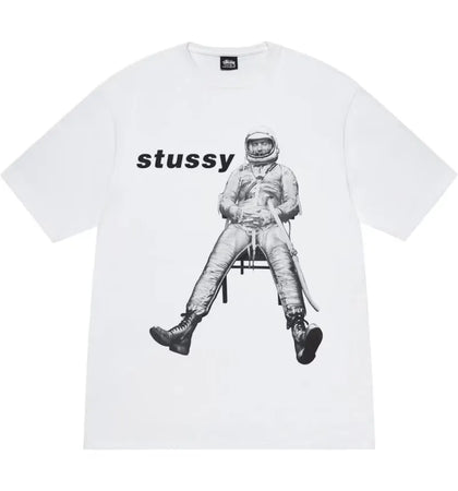 Stussy Astronaut Tee White - authentic Stussy product