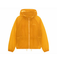 Stussy Beach Ripstop Transparent Shell Jacket Golden Yellow