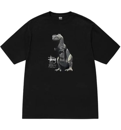 Stussy Big & Meaty Pigment Dyed Tee Black - authentic Stussy product