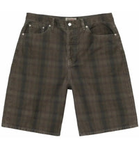 Stussy Big Ol' Canvas Plaid Short Olive