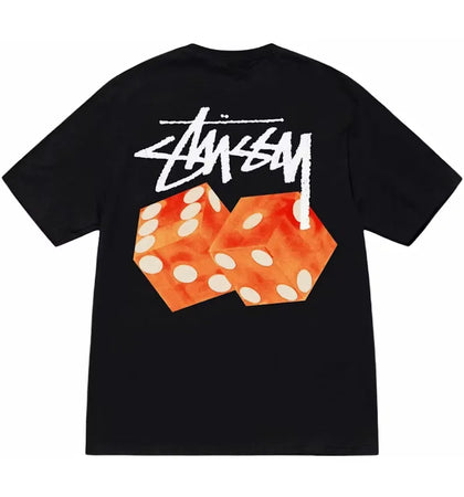 Stussy Diced Out Tee Black - authentic Stussy product