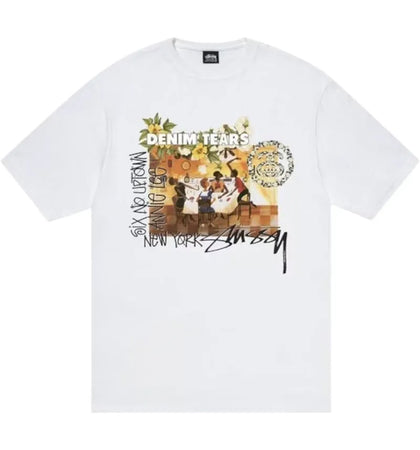 Stussy Dt Annie Lee Tee White - authentic Stussy product