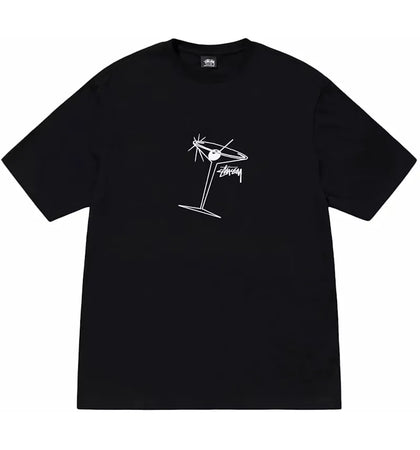 Stussy Martini Tee (SS24) Black - authentic Stussy product