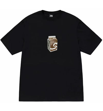 Stussy Milk Tee Black - authentic Stussy product