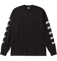 Stussy Speedway L/S Tee Black