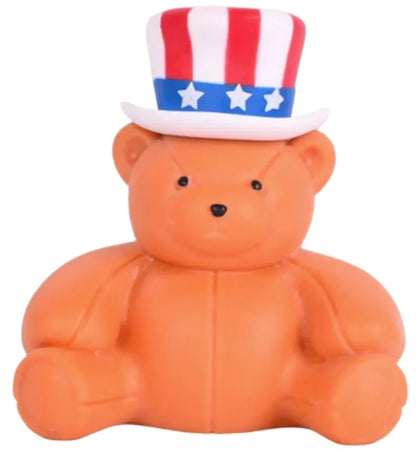 Sunny Days Entertainment Americana Teddy Bear Squishy Fidget Toy - authentic Sunny Days Entertainment product
