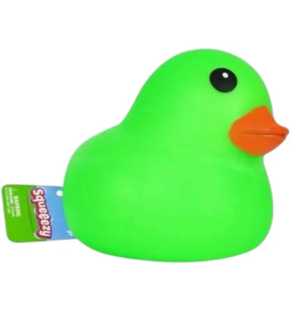 Sunny Days Entertainment Jumbo Squeezy Ducks Sensory Fidget Toy Green - authentic Sunny Days Entertainment product