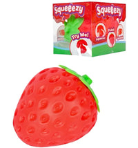Sunny Days Entertainment Squeezy Strawberry Sensory Fidget Toy