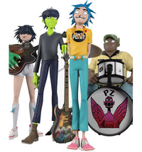 Superplastic x Gorillaz Song Machine Band Full Set Figure