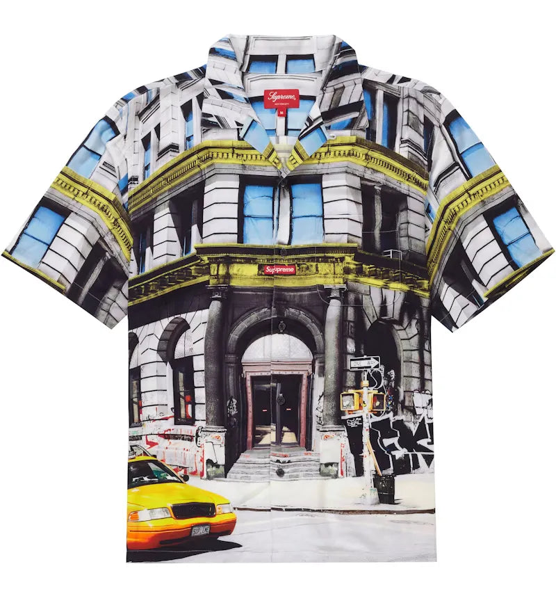 Supreme 190 Bowery Rayon S/S Shirt Multicolor - vue 360