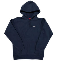 Supreme 3M Reflective Mini Logo Hooded Hoodie Navy