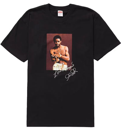 Supreme Al Green Tee Black - authentic Supreme product
