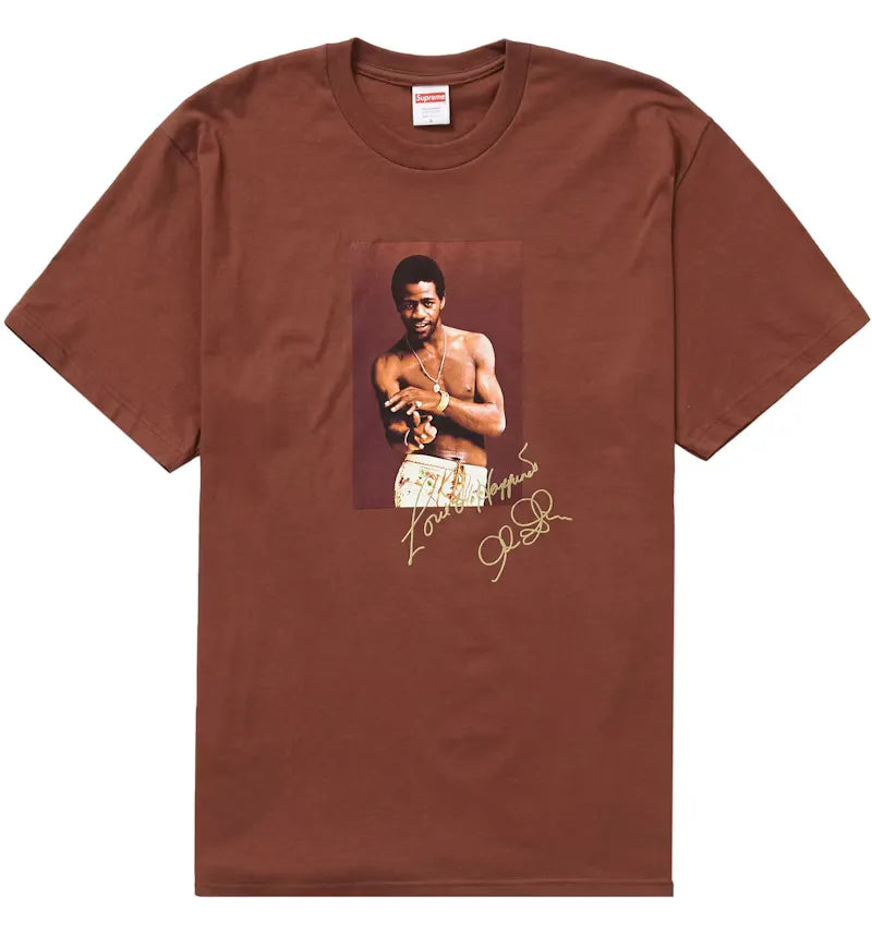 Supreme Al Green Tee Brown - vue 360