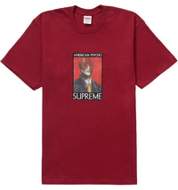 Supreme American Psycho Tee Cardinal
