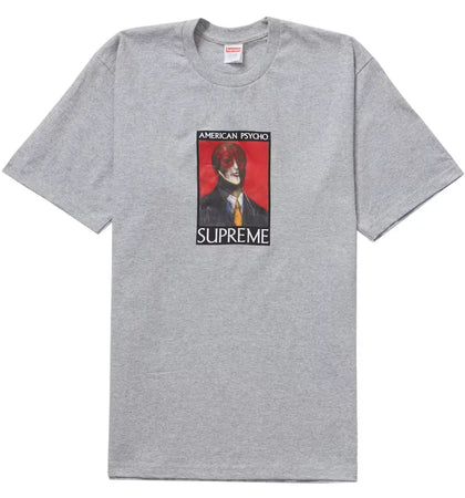 Supreme American Psycho Tee Grey - authentic Supreme product