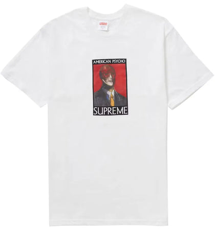 Supreme American Psycho Tee White - authentic Supreme product