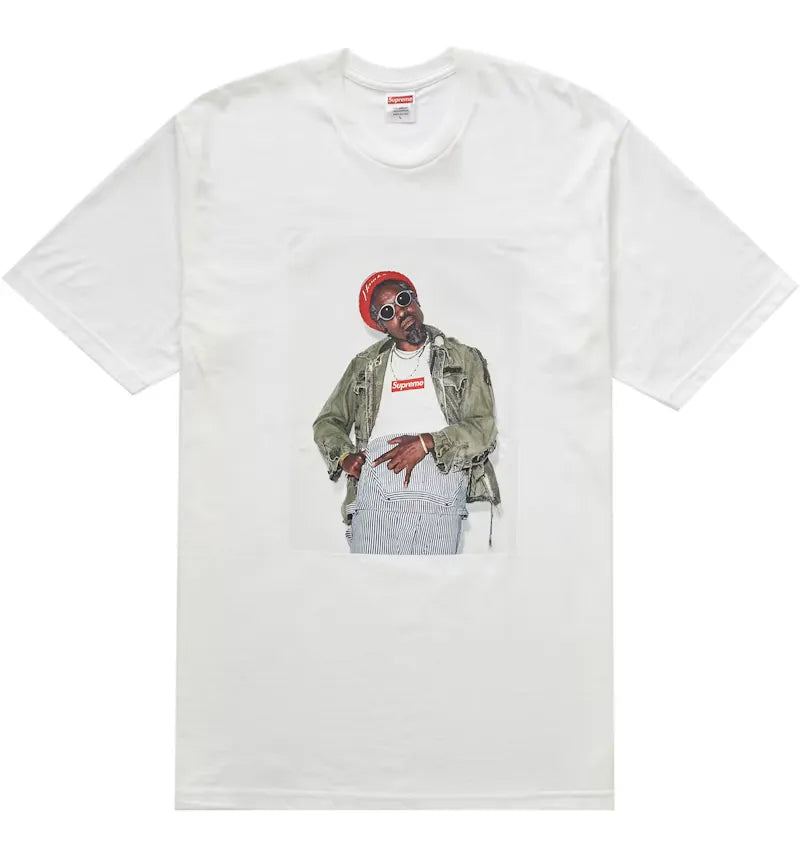 Supreme André 3000 Tee White - vue 360