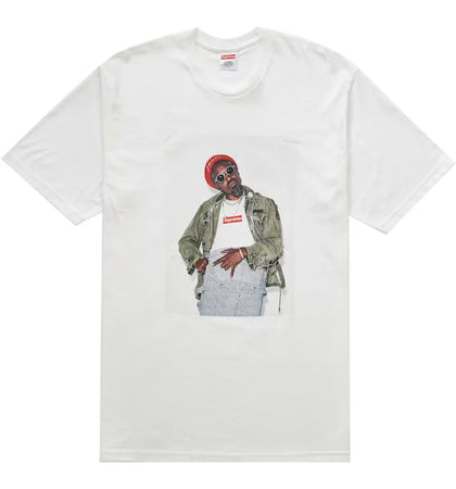 Supreme André 3000 Tee White - authentic Supreme product