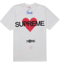 Supreme Announcing Tee White