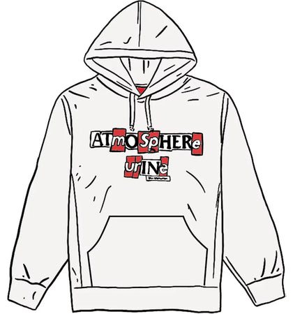 Supreme Antihero Hooded Sweatshirt White - authentic Supreme apparel