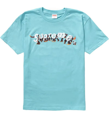 Supreme Apes Tee Light Teal - authentic Supreme product