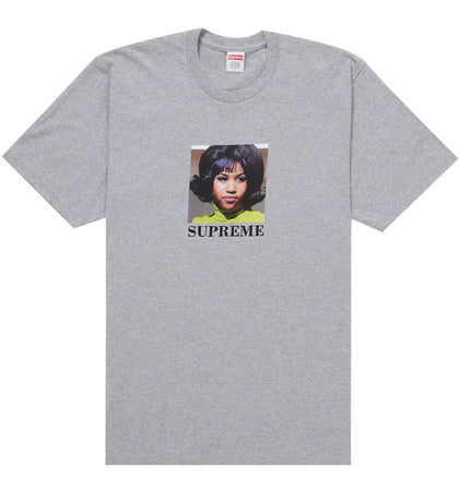 Supreme Aretha Tee Heather Grey - authentic Supreme product
