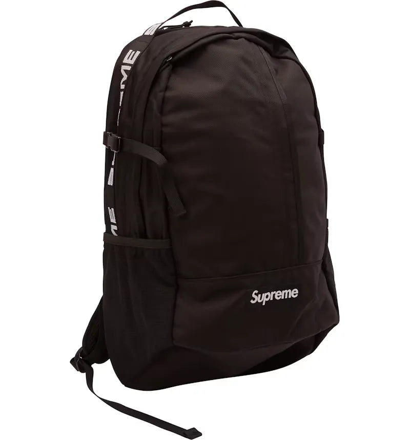 Supreme (SS18) Backpack Black - vue 360
